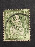 [Helvetia - New Design - Value in Corners - White Paper, प्रकार K6]