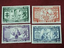 [Freedom in Luxembourg - Symbols of the Four Countries of the Allied Forces, 類型 DB]