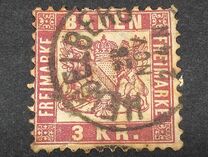[Coat of Arms - Inscription "KR.", type D1]