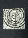 [Value Stamps - Black Print on Colored Paper, type B]