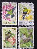 [International Thematic Stamp Exhibition "Genova '92" - Genova - Hummingbirds, ประเภท BJO]