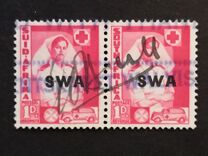 [South Africa Postage Stamps Overprinted "SWA", 유형 BA2]