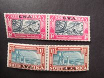 [South Africa Postage Stamps Overprinted "S.W.A", Scrivi AY]