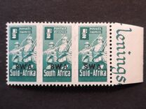 [South Africa Postage Stamps Overprinted "SWA", Scrivi BB]