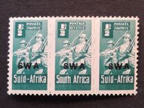 [South Africa Postage Stamps Overprinted "SWA", Scrivi BB1]