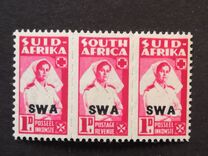 [South Africa Postage Stamps Overprinted "SWA", Scrivi BB6]
