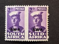 [South Africa Postage Stamps Overprinted "SWA", Scrivi BB13]