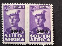 [South Africa Postage Stamps Overprinted "SWA", Scrivi BB12]