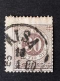 [Numerals in Circle - Different Perforation, Tipe F19]