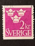 [King Gustaf VI Adolf of Sweden & Tree Crowns - Without Imprint, Typ BM19]