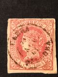 [Queen Isabella II - Colored Paper, type Q2]