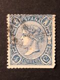 [Queen Isabella II - As Previous, Perforated, Typ R8]