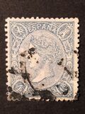 [Queen Isabella II - As Previous, Perforated, Typ R8]