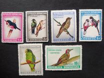 [Airmail - Dominican Birds, type NR]