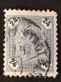 [Emperor Franz Josef I, 1830-1916 - Black Numerals on White Background, typ P1]