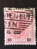 [Emperor Franz Josef I, 1830-1916 - Value in "Heller" - Without Varnish Bars, Numerals in Black, type Q2]