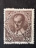 [The 60th Anniversary of the Reign of Emperor Franz Josef II. Normal Paper without Varnish Bars, 类型 AI2]