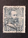 [The 60th Anniversary of the Reign of Emperor Franz Josef II. Normal Paper without Varnish Bars, 类型 AD2]