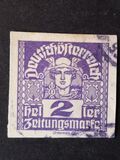[Newspaper Stamps - Thin White Paper, tegund XBN]