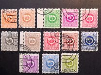 [Definitives - Post Horn, typ JG]