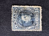 [King Alfonso XIII - Blue Control Numbers on Backside, Typ AT3]