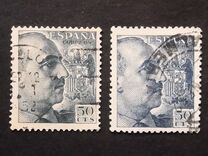 [General Franco - Without Imprint below Value, տեսակ LI20]