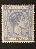 [King Alfonso XII, Inscription "CUBA 1879", tyyppi E15]