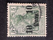 [German Empire Postage Stamps Surcharged - Inscriprion: "DEUTSCHES REICH", Typ D]