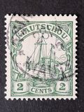 [The Kaiser's Ship "Hohenzollern" - Value in "Cent" & "Dollar", Tipe E1]