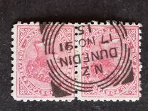 [Queen Victoria - Inscription "NEW ZEALAND - POSTAGE & REVENUE", 类型 K2]