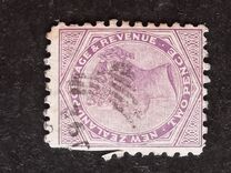 [Queen Victoria - Inscription "NEW ZEALAND - POSTAGE & REVENUE", 类型 L2]