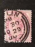 [Regina Vittoria  - Iscrizione "POSTAGE AND INLAND REVENUE", Scrivi AI1]