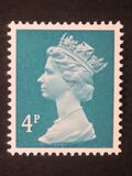 [Queen Elizabeth II. 2-Band Phosphor, typ IB66]