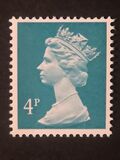 [Queen Elizabeth II. 2-Band Phosphor, typ IB66]