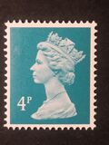 [Queen Elizabeth II. 2-Band Phosphor, typ IB67]