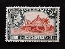 [Portrait of King George VI and Local Motives, típus J]