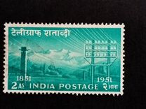 [The 100th Anniversary of Indian Telegraphs, type CI]