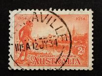 [The 100th Anniversary of the Colonization of Victoria, type Q]