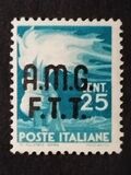 [Democracy - Italy Postage Stamps of 1945 Overprinted "A.M.G.F.T.T.", type A]