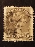 [Queen Victoria - Size: 17 x 21mm, type J5]