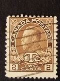 [King George V in Admiral Uniform With War Tax Inscription, type AM8]