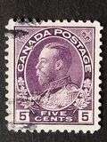 [King George V in Admiral Uniform - New Colors and Values, type AD12]