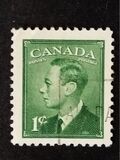 [King George VI - Inscription: "POSTES POSTAGE", type EJ]