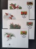 [Worlwide Nature Protection - Scarlet Ibis, typ QU]