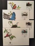 [Endangered Species - Micronesian Kingfisher and Micronesian Pigeon, type FR]