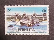 [The 50th Anniversary of Inauguration of Bermuda-U.S.A. Air Service, type OD]
