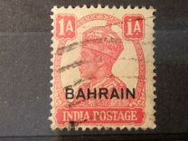 [Postage Stamps of India Overprinted "BAHRAIN", type D3]