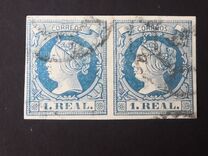 [Queen Isabella II - Colored Paper, type O4]