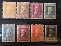 [The 100th Anniversary of the Death of Francisco de Goya, 1746-1828 - Inscription "1746 - CORREOS ESPANA - 1828", type CO]