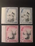 [Queen Elizabeth II - Issue of 1955-1956 Surcharged, tyyppi Z]